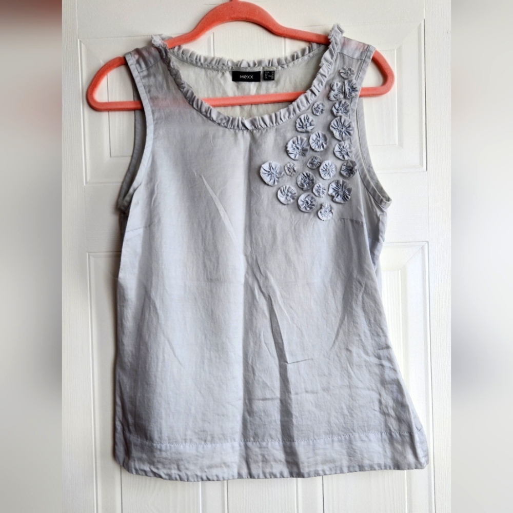 Mexx Silk Top with Floral Aplika